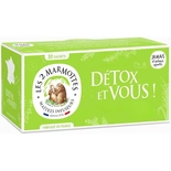 Les 2 Marmottes Detox Infusion/Tea – Natural Wellness with Turmeric x30's 50g