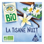 La Tisaniere Organic Night Tisane x20 sachets 30g