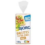 Bjorg Organic Corn cakes extra thin 130g