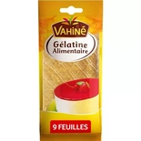 Vahine Gelatine sheets x9 17g
