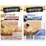 Madrange Country Terrine & Duck mousse terrine 100g