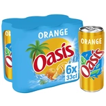 Oasis Orange juice 6x33cl