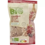 Carrefour Organic Muesli with berries (blueberry, strawberry, raspberry) 500g