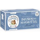 Les 2 Marmottes "Infusion/Tea" – Linden, Verbena, Mint, Hibiscus, Chamomile x30's 48g