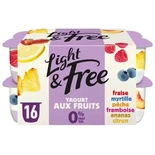 Danone Taillefine variety yogurts 0% FAT 16x125g