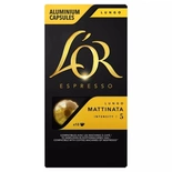 L'Or Espresso Mattinata coffee N°5 Capsules x10 52g