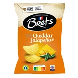 Brets Crisp Cheddar and Jalapeno 125g