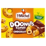 St Michel Choco Donut Chocolate Filled x6 180g