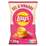 Lays Crisps Salt & Vinegar 130g
