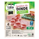 Isla Mondial Turkey ham meat x4 slices halal 120g