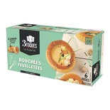 Les 3 Toques Bouchees a garnir x6 150g