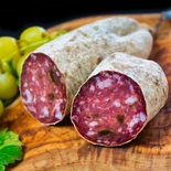 Dry cured Porcini Mushrooms sausage (Saucisson)
