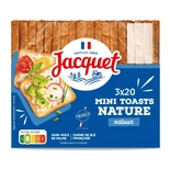 Jacquet Plain canape mini-toasts 255g