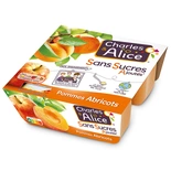 Charles & Alices Apple & Apricot dessert 4x100g