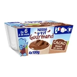 Nestle P'tit Gourmand chocolate cream dessert 4x100g from 6 months