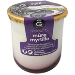 Gilbert Blueberry & Blackberry yogurts 6x150g