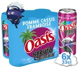 Oasis Apple, Blackcurrant & Raspberry juice 6x33cl