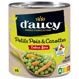 D'aucy Extra fine peas & Carrots 530g