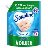 Soupline fabric softener concentrated grand air sachet x29 washes 600ml