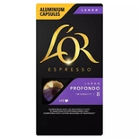L'Or Espresso Lungo Profundo coffee N°8 Capsules x10 52g