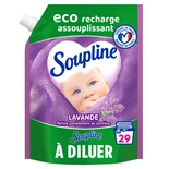 Soupline fabric softener concentrated Lavender Freshness sachet x29 washes 600ml