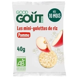 Good Gout Organic Baby Cookies Rice & Apple 40g
