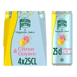 Perrier Lemon & Guava sparkling water 4x25cl