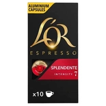 L'Or Espresso Splendente coffee N°7 Capsules x10 52g