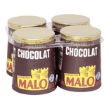 Malo Chocolate Rennet Yogurt 4x125g