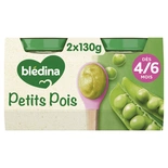 Bledina My 1st pot Peas 2x130g from 4 months