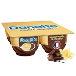 Danone Danette Vanilla on Chocolate Dessert 4x125g