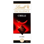 Lindt Excellence Chilli Dark Chocolate 100g