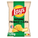 Lays Paysanne Jura Cheese & Black Pepper Potato Crisp 120g