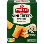 Tokapi Mini Crepes Roquefort Cheese Crackers 65g