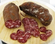 Dry cured smoked sausage (Saucisson)