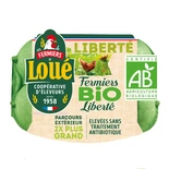 Loue Organic Medium Range eggs x6