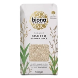 Biona Organic Risotto Rice Brown 500g