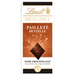 Lindt Excellence Chocolate Paillete Dentelle 100g