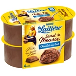 La Laitiere milk chocolate mousse 4x12cl