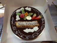 Chocolate birthday Cake (Patisserie) on Request
