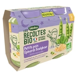 Bledina Organic Bulghur, Peas & Spinach 2x200g From 8 Months