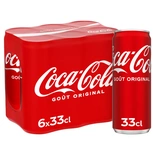 Coca Cola original 6x33cl