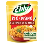 Ebly Express precooked durum wheat with Tomato & Basil 220g