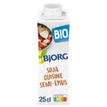 Bjorg Organic double Soy cuisine 25cl
