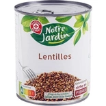 Notre Jardin Prepared Lentils 800g