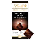 Lindt Excellence Dark Chocolate Cocoa Himalayan pink salt 100g