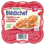 Bledina Bledichef Sunshine Vegetables & Basquaise Poultry from 18 months 250g
