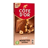 Cote d'or Milk chocolate & Whole Hazelnuts 180g