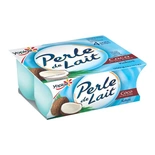 Yoplait Perle de Lait coconut yogurts 4x125g