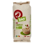 Auchan Organic Whole Rice 500g